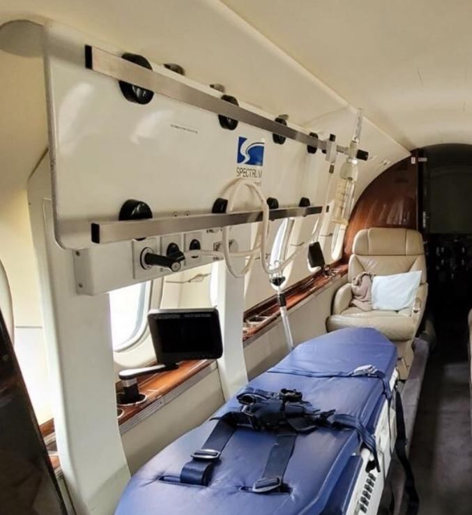 Medevac, Aviall Group aircraft charter